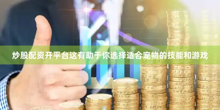 炒股配资开平台这有助于你选择适合宠物的技能和游戏