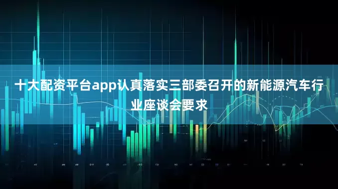 十大配资平台app认真落实三部委召开的新能源汽车行业座谈会要求