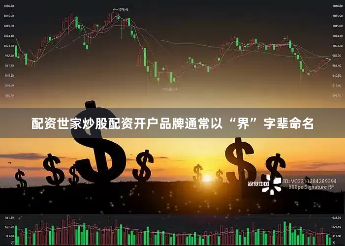 配资世家炒股配资开户品牌通常以 “界” 字辈命名